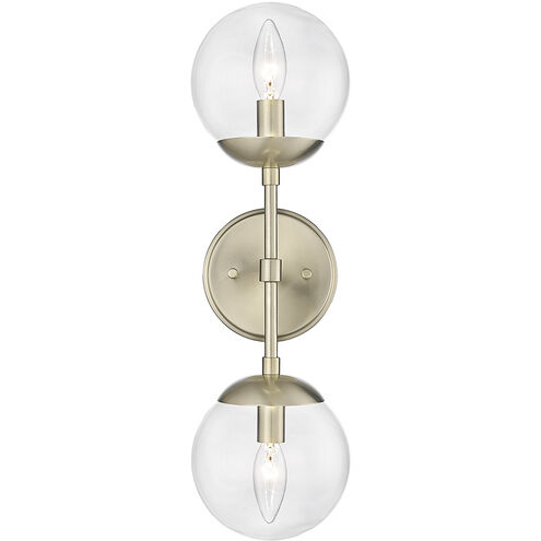 Avell Indoor Wall Sconce Wall Light in Modern Gold